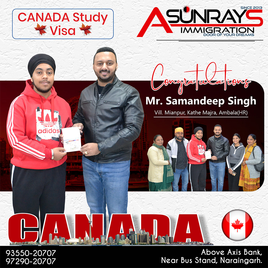 Samandeep Singh can