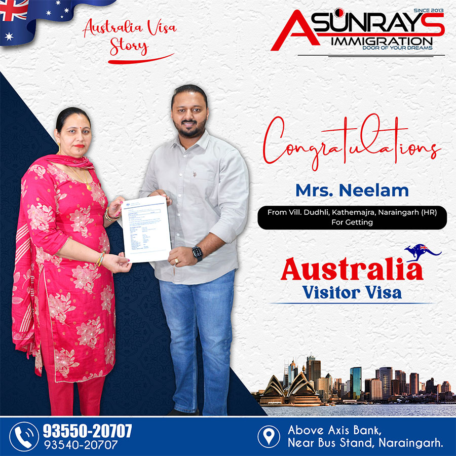 Neelam_Australia_Visitor_Visa