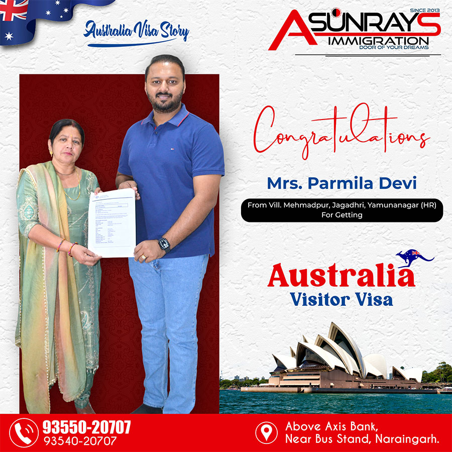 Parmila_Devi_Australia_Visitor_Visa